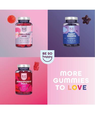 Gummies pour les soins de la peau avec Collag ne et Coenzyme Q10. 60 Gummies 30 jours d approvisionnement go t d agrume. Sans lactose et sans gluten. BeSoHappy - Buy Online on GoSupps.com