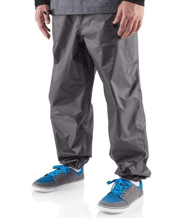 NRS Rio Paddling Pants - Charcoal (Large) | Waterproof Kayaking & Canoeing Gear - Buy Online on GoSupps.com