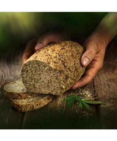 Biocentral Organic Baking Mix Seed Bread - Hemp & Linseed 500g | Easy Flour & Yeast-Free High Protein Filler | Fast International Shipping - Buy Online on GoSupps.com