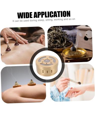 Frcolor Portable Moxibustion Box | Moxibustion Wall & Tank | Copper Moxa for Effective Massage - Buy Online on GoSupps.com