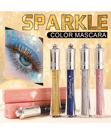  Beliky Girl Sparkling Diamonds Mascara waterproof mascara for shiny colorful lashes long-lasting lengthening and volumizing glitter mascara for women #6 - Buy Online on GoSupps.com