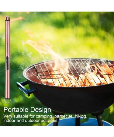 Candle Rechargeable - Electric Arc with USB Safe and Portable Rechargeable for Desserts Creme Brulee Welding BBQ and Baking Rose Gold - Buy Online on GoSupps.com
