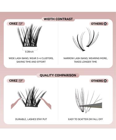 Lash Clusters Kit C Curl - Reusable EyeLash Clusters for Fullness | Beginner-Friendly Upper & Lower Extensions (12-14.5mm) - Shop Now - Buy Online on GoSupps.com