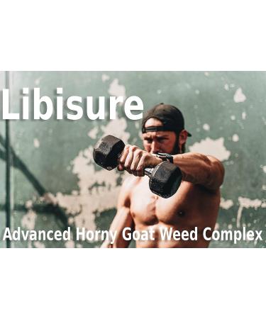 Libisure High Performance Booster for Men & Women - Stamina & Strength Increase All Day - Energy & Endurance Boost with Maca, Tribulus, Ginseng & Horny Goat Weed - 30 Caps - USA - Buy Online on GoSupps.com