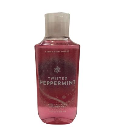 Buy Bath and Body Works Twisted Peppermint Full Size Shower Gel - Aloe + Vitamin E - 10 fl oz | International Shipping Available - Buy Online on GoSupps.com