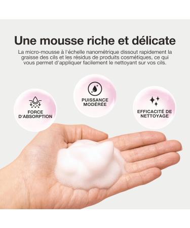 Curacoro 60ML Shampoing pour extensions de cils (Parfum Rose) - mousse nettoyante pour peau sensible limine le maquillage waterproof pour usage professionnel et domestique. Lash Shampoo (60ML Rose Scented) - Buy Online on GoSupps.com