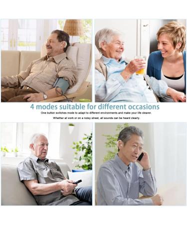 Noise Amplifier for Seniors - Sound Amplifier for TV & Conversations (2 Pack Beige) | Enhance Hearing & Enjoy Clear Sound - Buy Online on GoSupps.com