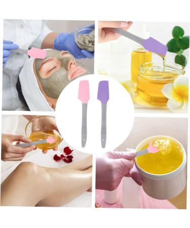 Fomiyes 6 STK Silicone Wax Spatula Set - Practical Tool for Applying Wax | Durable Wide Wax Sticks for All Your Waxing Needs - Buy Online on GoSupps.com