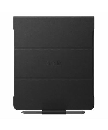 Kindle Scribe Leather Folio Cover with Magnetic Attach (only fits Kindle Scribe) - Black