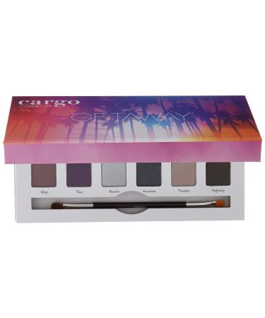 Cargo Cosmetics - High Pigment Eyeshadow Palette Smudge-Proof Transfer-Proof Longwear Crease-Proof Getaway Eye Shadow Palette