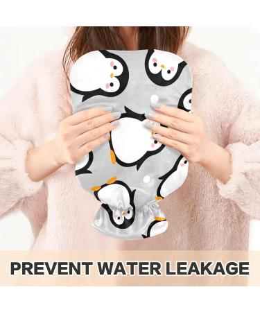 Cute Penguin Hot Water Bottle with Cover | 2L Pain Relief & Bed Warmer | Ideal for Period Cramps - Buy Online on GoSupps.com