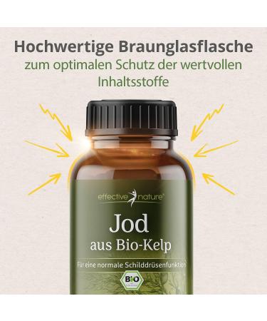 High-Dosed Iodine Capsules - 180 Count | 6-Month Supply of Natural Bio-Kelp Iodine (150 MCG) for Optimal Thyroid Support | International Shipping Available - Buy Online on GoSupps.com