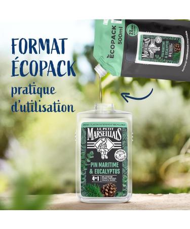 DOYPACK HOMME PIN EUCALYPTUS 500ML 500 ml (Lot de 1) - Buy Online on GoSupps.com