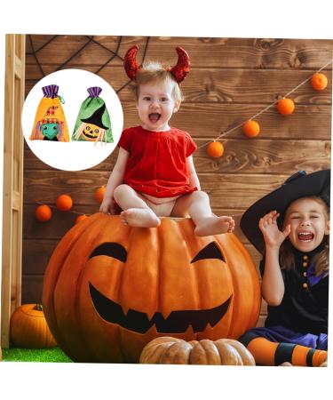 Gogogmee Present Bag 2pcs Candy Bag Pouch Halloween Present Lovely Children Candy Pouch - Buy Online on GoSupps.com
