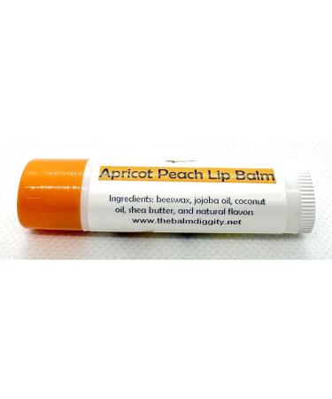 It's The Balm Diggity 2-pack Apricot Peach Beeswax All-Natural Moisturizing and Nourishing Lip Balm Made With Just 5 Ingredients - Buy Online on GoSupps.com