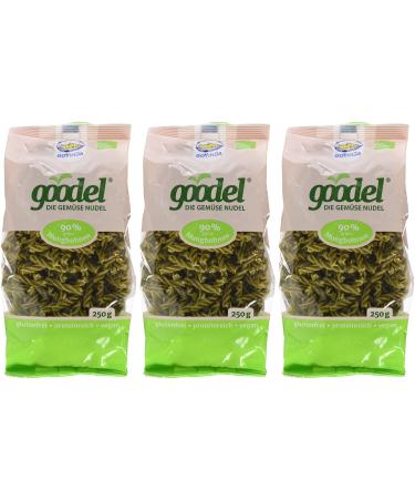 Buy Govinda Goodel Fusilli Green Mung Beans - Pack of 3 (3 x 250g) | Quality International Shipping - Buy Online on GoSupps.com