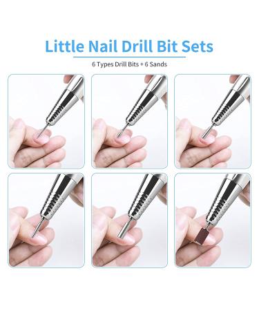 VTRIN Portable Electric Nail Drill Kit for Acrylic Nails - High Speed, Low Heat, Salon Quality Results - Nail Drill Bits and Sanding Bands Included - Perfect for Home DIY or Professional Salon Use - Buy Online on GoSupps.com