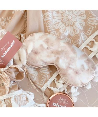 Tie Dye Sleep Masks Set - Bachelorette Party Favors & Bridesmaid Gifts (Set of 3) - Buy Online on GoSupps.com
