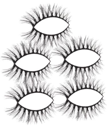 LALAFINA 20 Pairs Fake Eyelashes Lash Mascara Eyelash Kits Makeup Mascara Eye Lash Strip Lash Fake 3d Make up 1 count (Pack of 1) As Shownx2pcs - Buy Online on GoSupps.com