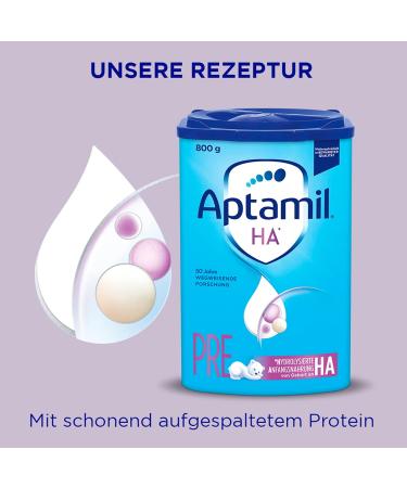 Aptamil HA PRE Infant Milk - DHA & Lactose Only Palm Oil Free 800g Baby Food Powder  - Buy Online on GoSupps.com