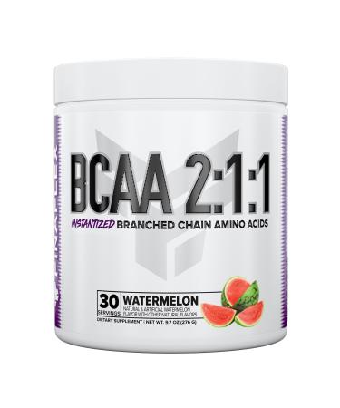 FINAFLEX Pure BCAA 2:1:1 Watermelon - 9.7 oz - Promotes Strength Recovery & Performance - with 2:1:1 Ratio of Leucine Isoleucine & Valine + Vitamin C - 30 Servings Watermelon 9.7 Ounce (Pack of 1)
