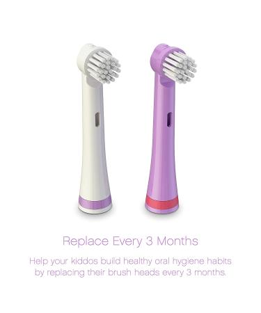 Brusheez Electronic Toothbrush Replacement Brush Heads 2 Pack - Sparkle The Unicorn - Buy Online on GoSupps.com