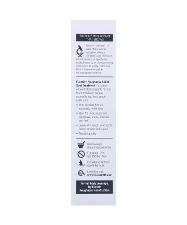 Eucerin Roughness Relief Spot Treatment - Fragrance-Free, 2.5 oz (71 g) - Buy Online on GoSupps.com