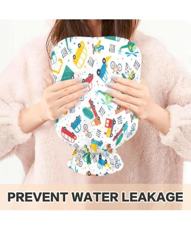 Beep 1L Hot Water Bottle with Cover - Ideal for Cramps Pain Relief & Warmth for All | Hot & Cold Compress for Children Men & Women - Buy Online on GoSupps.com