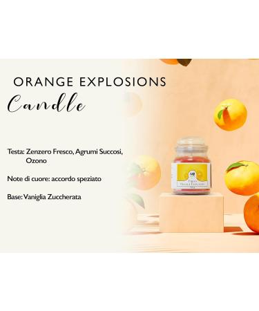 Shop MB Home Basic Candles - 100GSM Fresh Orange Explosion | International Shipping Available - Buy Online on GoSupps.com