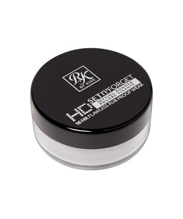 Ruby Kisses Loose Setting Powder 0.4oz Weightless Smooths Mattifying Finish and Shine Control Pure Silica Mineral Powder (Translucent) Invisible