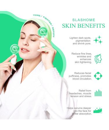 Facial Ice Globes - Face Massager for Tightening Skin, Anti-Aging & Reducing Puffiness - Daily Beauty Tool for Face, Neck & Eyes - Buy Online on GoSupps.com