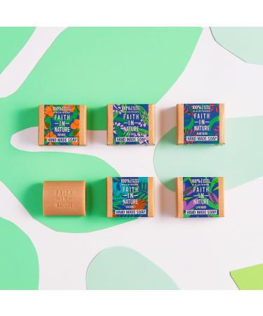  FAITH IN NATURE Faith in Nature Natural Orange Soap Vegan & Not Tested on Animals SLS & Parabens Free 100g - Buy Online on GoSupps.com