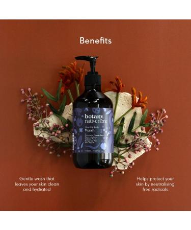 Botany Native Flora Hand and Body Wash - Hydrating Wash with Australian Extracts | Gently Cleanses Skin 17.06 Fl Oz - Buy Online on GoSupps.com