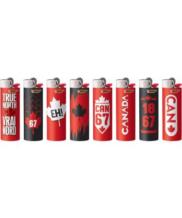 BIC Special Edition Canadiana Series Lighters 50-Count Tray - Buy Online on GoSupps.com