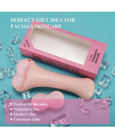 Facials Ice Roller | Pink Face/Body/Neck Massager for Daily Skin Care - International Shipping Available - Buy Online on GoSupps.com