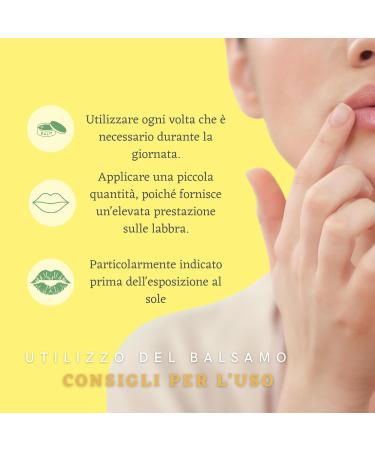  ALBA NATURA Alba Natura - Protective Lemon Lip Balm - Lip moisturizer with shea butter and organic donkey milk - Ideal for restoring skin elasticity - 15 ml - Buy Online on GoSupps.com