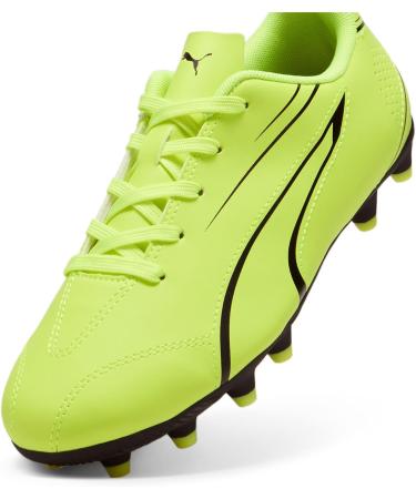 PUMA Unisex Kids Vitoria FG/AG Jr Football Shoe - 38.5 EU - Electric Lime & Puma Black - Best Price & Fast Shipping - Buy Online on GoSupps.com