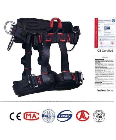 Large Size HeeJo Climbing Safety Seat Belt for Outdoor Tree Climbing - Ideal for Outward Bound and Training - Durable Climbing Gear - Buy Online on GoSupps.com