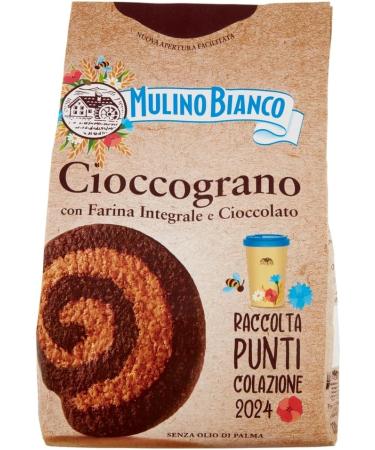  Italian Gourmet E.R. Mulino Bianco Cioccograno Biscuits with Wholemeal Flour and Chocolate Biscuits avec farine compl te et chocolat biscuits cookies 12 x 330 g + Italian Gourmet pulp 400 g - Buy Online on GoSupps.com
