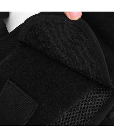 UpqrSG Adjustable Lumbar Support Belt | Reinforced Back Support with Breathable Fabric & Reflective Strip | Posture Correction (L) - International Shipping Available - Buy Online on GoSupps.com