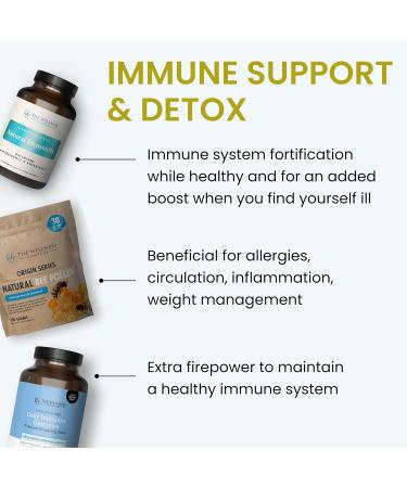 Natural Immunity - Botanical Immune Boost, Targeted Nutrients, T-Cell Support - Oregano, Reishi, Zinc, Vitamin C, Quercetin | 120 (2 Month Supply) - Buy Online on GoSupps.com