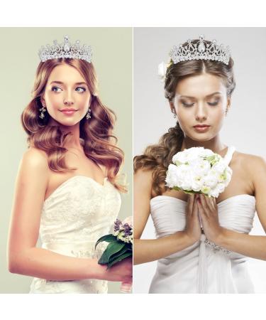 Frcolor Bridal Crystal Headband Crown Tiara - Elegant Wedding & Party Accessories for Brides & Celebrations - Buy Online on GoSupps.com