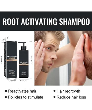 Root Activator Shampoo Smooth Strong Repair Conditioning Shampoo Mane Root Activator Shampoo Natural Hair Shampoos for Men and Women (1 PCS) - Buy Online on GoSupps.com