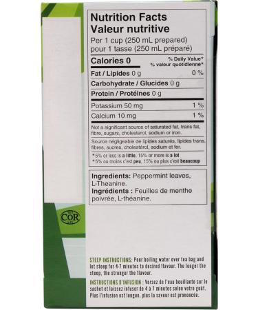 AASANA Pepperminint 25g 18 Tea Bags Relax Herbal Tea - Buy Online on GoSupps.com