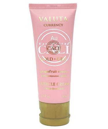 Baronessa Cali Valuta Grapefruit Cassis Cuticle Cream 2.5 Ounce  Softens and Conditions Cuticles and Hands
