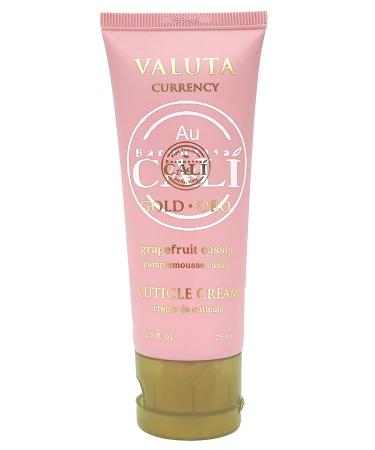 Baronessa Cali Valuta Grapefruit Cassis Cuticle Cream 2.5 Ounce  Softens and Conditions Cuticles and Hands