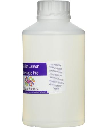 Flavour Factory Intense Food Flavouring Sicilian Lemon Meringue Pie 500ml - Buy Online on GoSupps.com