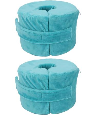 2pcs Foot Elevating Pillow - Ankle Heel Elevator Wedge for Foot and Ankle Support - Buy Online on GoSupps.com