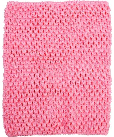 4pcs Crochet Tube Top & Tutu Infant Dress Set - Baby Girls Skirt Pettiskirt Pink 18x22cm - Buy Online on GoSupps.com