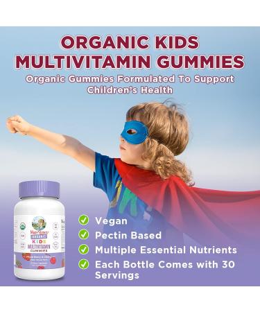 MaryRuth's USDA Organic Kids Multivitamin Gummies | Ages 4+ | 60 Count - Buy Online on GoSupps.com